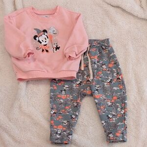 Halloween Minnie Mouse 2 Piece Set